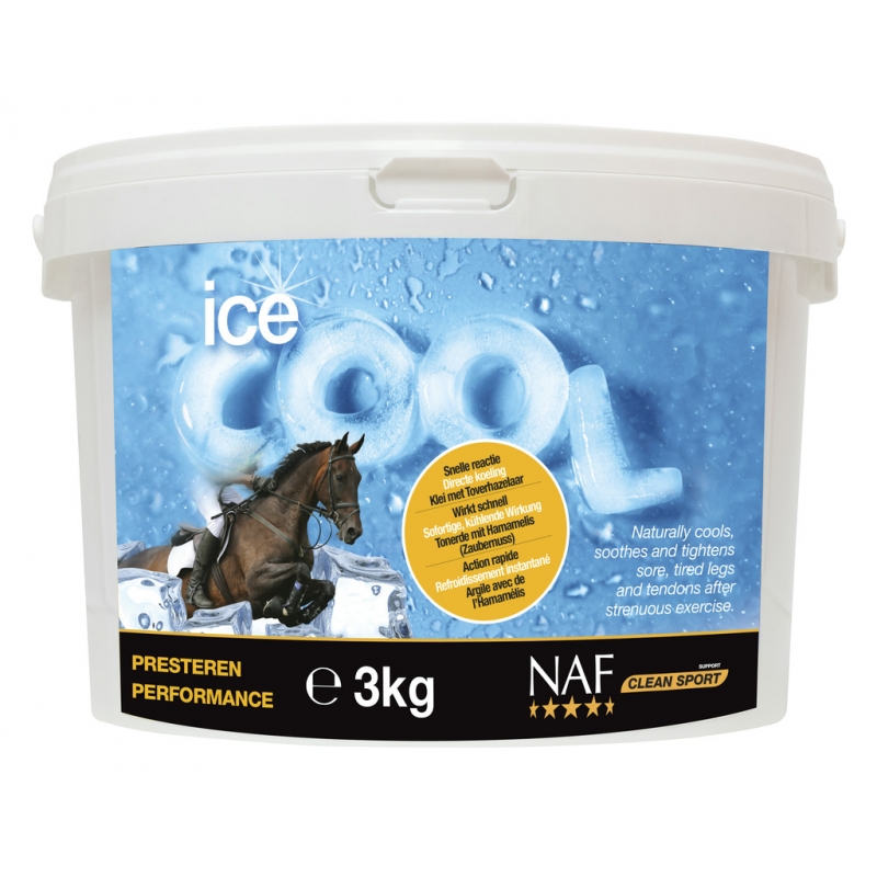 ARGILE NAF "ICE COOL" Myhorsely I L'équipement des chevaux et du cavalier. Magasin en ligne d'équitation dédié au cavalier