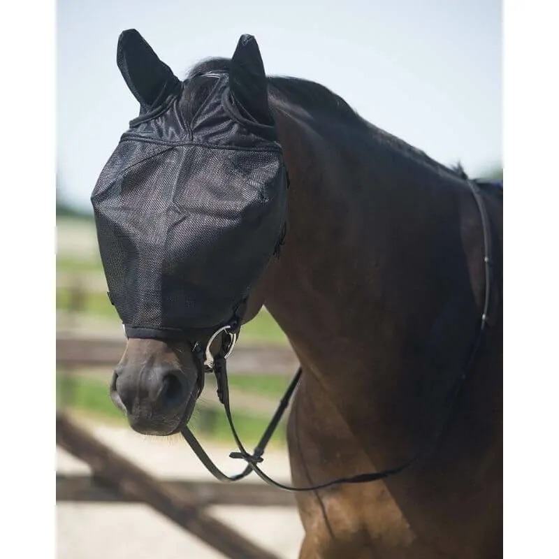 Équitation bonnet anti mouche avec oreilles