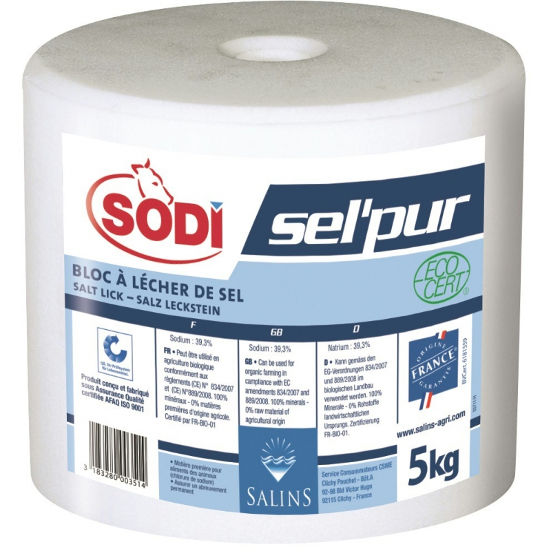 BLOC DE SEL'PUR SODI 12kg